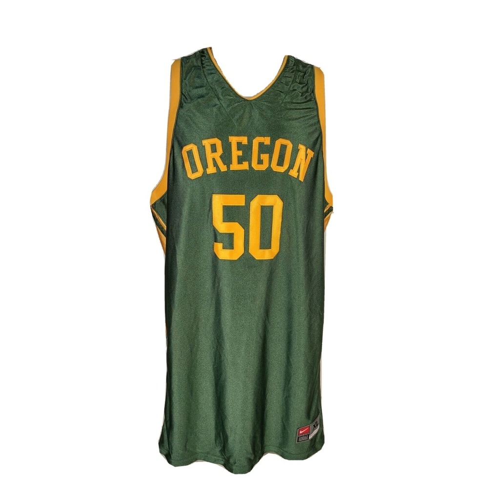 Jersey #50 Oregon Ducks Basketball Nike XL Team Throwback University of Oregon